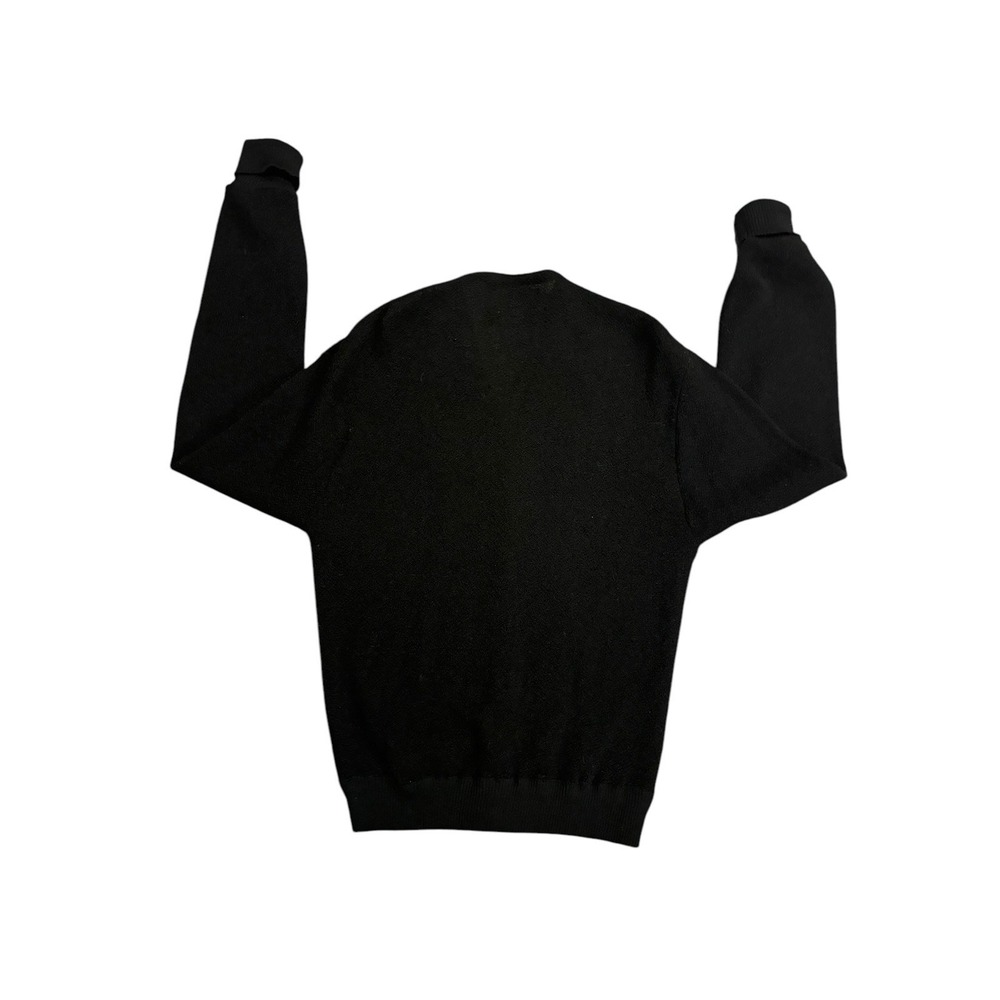 Vtg 70s Manhattan Cardigan Sweater 100% Alpaca Kurt Cobain Rockabilly Men's M - Picture 2 of 3